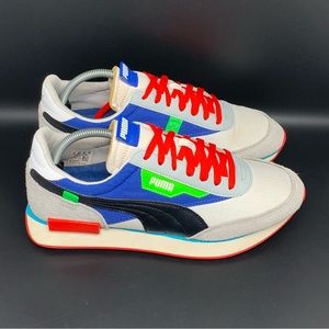 Puma Future Rider Ride On Running‎ Shoes 372838-01 Men's Sz 10